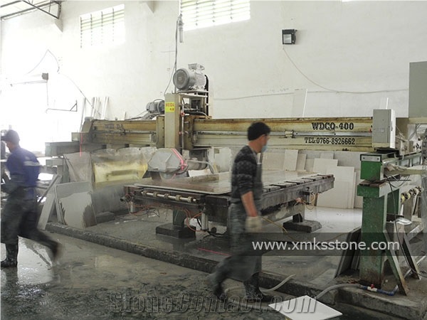 Green Manmade Quartz Artificial Quartz Big Slab, Half Slab, Tiles, Cut to Size, Fs-412/Early Spring