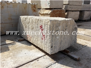 Crystal Wood Chinese White Marble Wooden Marble Block