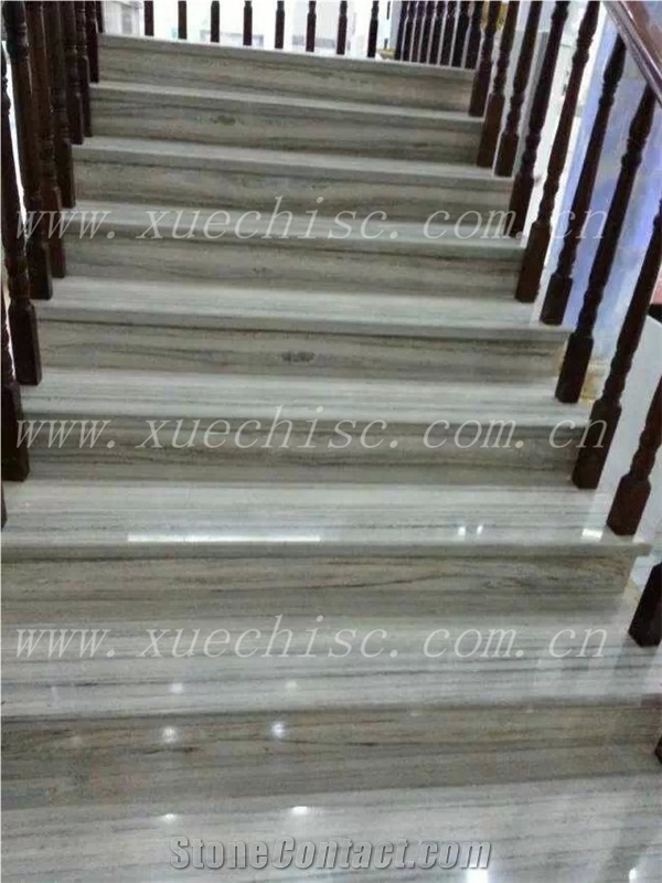 Crystal Wood Grain Marble Column