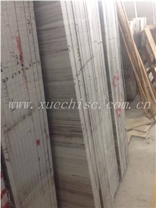 New Type Wood Marble Block Of Factory Price, Crystal Wood Grain Marble Block