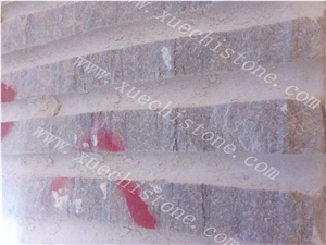White Wood Blocks for Cut-To-Size, Crystal Wood Grain White Marble Block