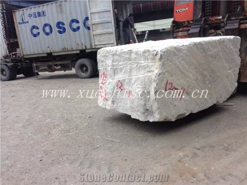Wood Grain Natural Marble Blocks, Crystal Wood Grain Marble Block