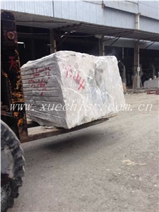 Wood Grain Natural Marble Blocks, Crystal Wood Grain Marble Block