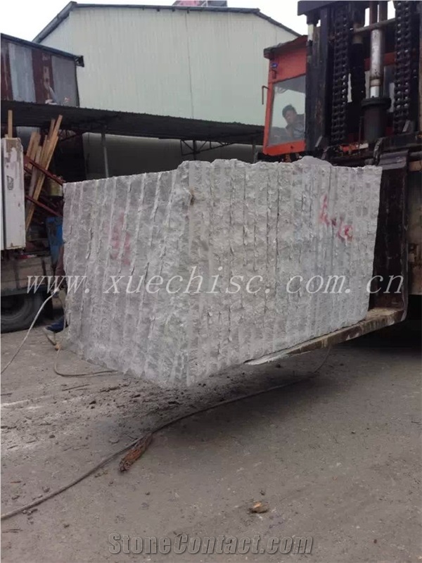 Wood Grain Natural Marble Blocks, Crystal Wood Grain Marble Block