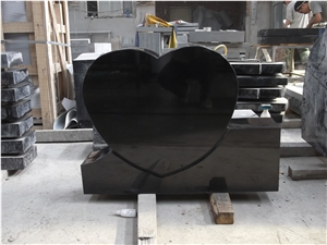 Absolute Black Granite Monuments Stone