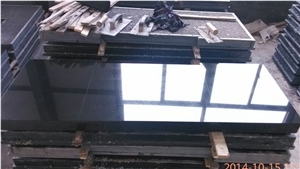 China Black Granite Slabs & Tiles