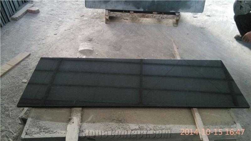 China Black Granite Slabs & Tiles
