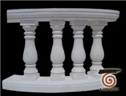 China White Marble Balustrade