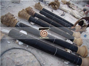 Hollow Marble Column, Brown Marble Column