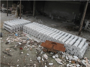 Jade White Marble Balustrade & Railings