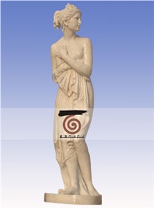 Jade White Marble Statues