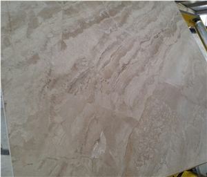 Diana Royal Marble 2cm Slabs, Beige Polished Marble Wall Covering Tiles, Floor Tiles Turkey
