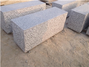 Block Seat Stone, G359 White Granite Bench & Table
