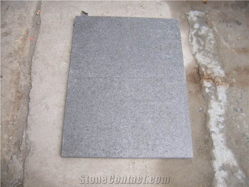 Dark Grey Flamed G654 Slabs & Tiles, G654 Granite Slabs & Tiles