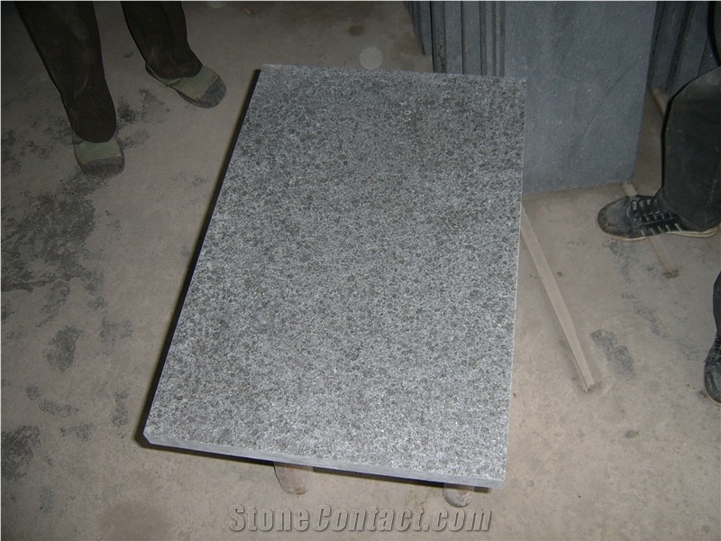 Dark Grey Flamed G654 Slabs & Tiles, G654 Granite Slabs & Tiles