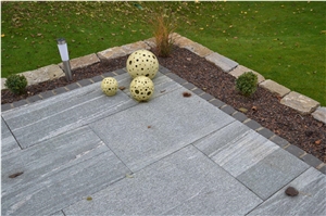 G302 Flamed Pavers, Black Granite Cube Stone & Pavers