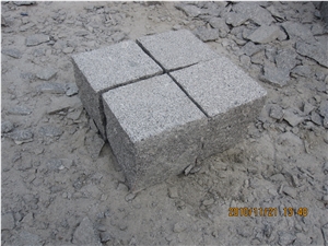 G341 Granite Bush Hammered Cubes