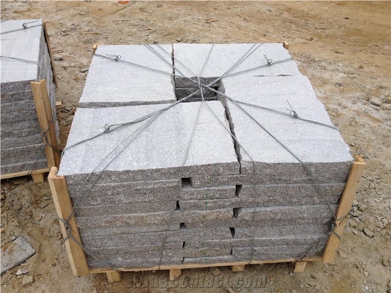 G341 Granite Bush Hammered Paving Tiles
