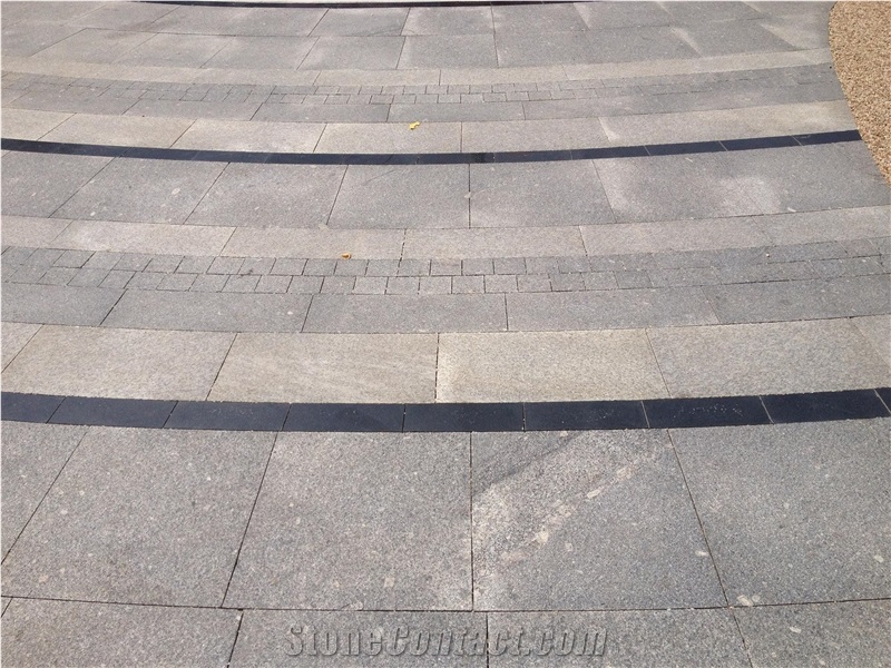 G341 Granite Flamed Pavers