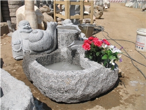 G341 Granite Garden Pools Sculpture & Statue