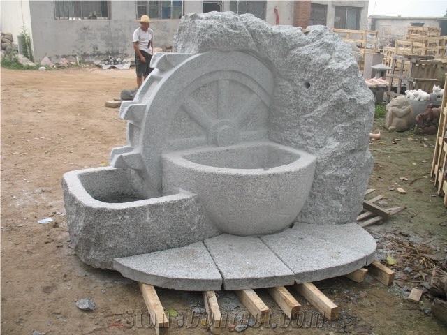 G341 Granite Garden Pools Sculpture & Statue