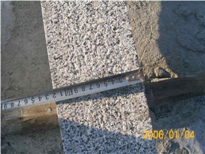 G341 Granite Kerb Stone B.H. and Flamed