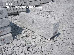 G341 Granite Kerbstone for Sweden Type Rv