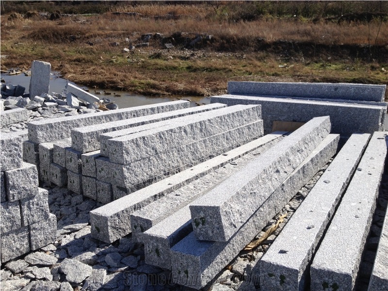 G341 Granite Palisade,Two Big Sides B.H.,Other Two Sides Pineappled