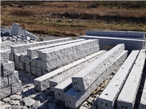 G341 Granite Palisade,Two Big Sides B.H.,Other Two Sides Pineappled