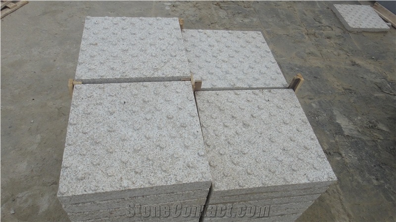 G341 Granite Tiles with Tactile, China Grey Granite