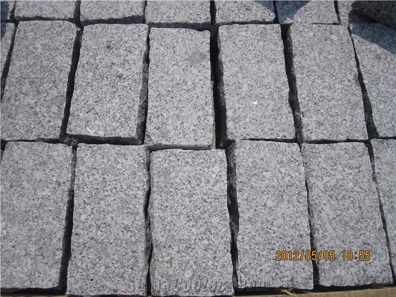 G341 Grey Granite Cube Stone & Pavers