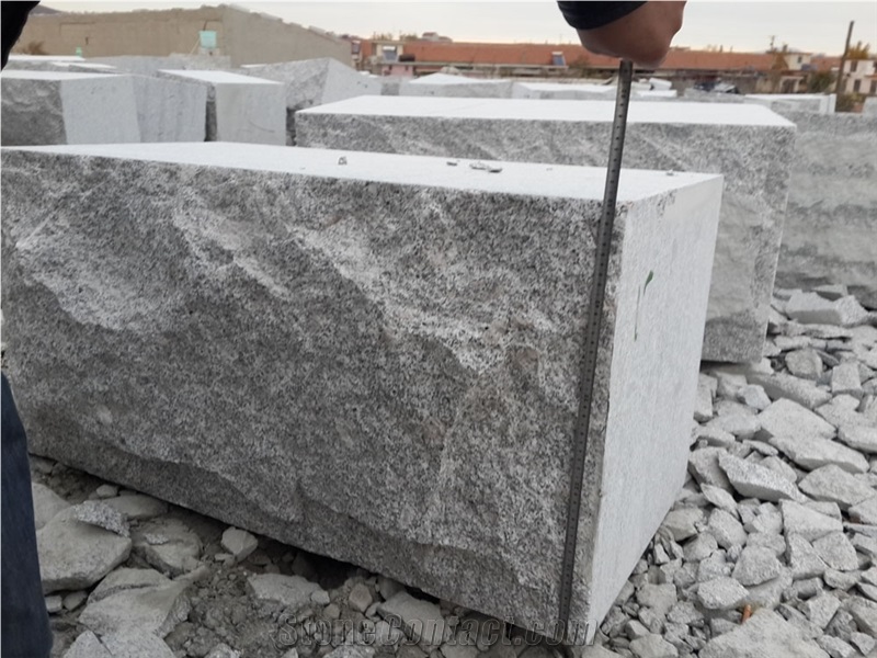 G341 Grey Granite Wall Stone for Building, G341 Granite Mushroom Stone