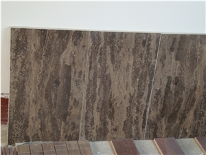Golden Beach Limestone Slabs & Tiles, China Brown Limestone