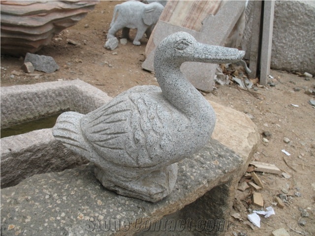 Granite Garden Table & Bench, G341 Grey Granite Garden Tables