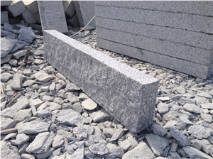 Granite Kerbstone G341 B6 B.H. and Natural Split Granite