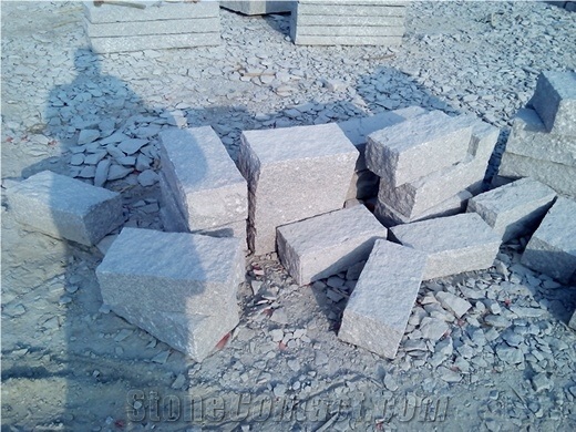 Granite Wall Stone G375,All Sides Natural Split, G375 Granite Mushroom Stone