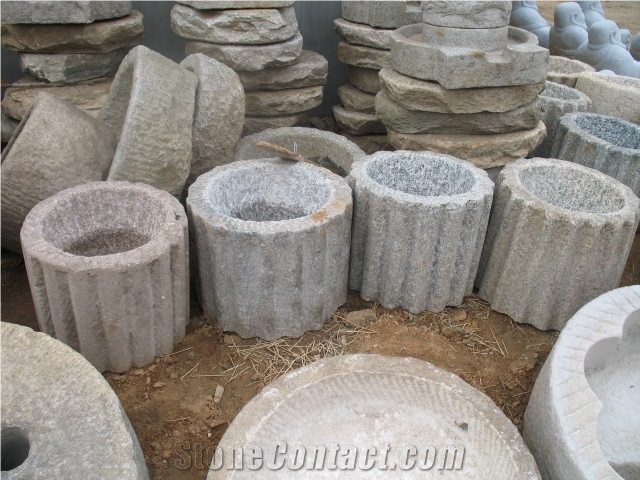 Old Troughs, Blue Sandstone Relief & Etching