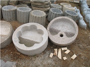Old Troughs, Blue Sandstone Relief & Etching