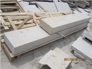 Padang Yellow Kerbs Fine Bushhammered, G350 Yellow Granite Kerbs