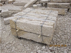 Padang Yellow Side Stone Natural, G350 Yellow Granite Side Stone