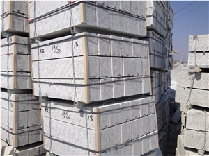 Road Side Stone Granite Grey Cheap G341 Bush Hammered
