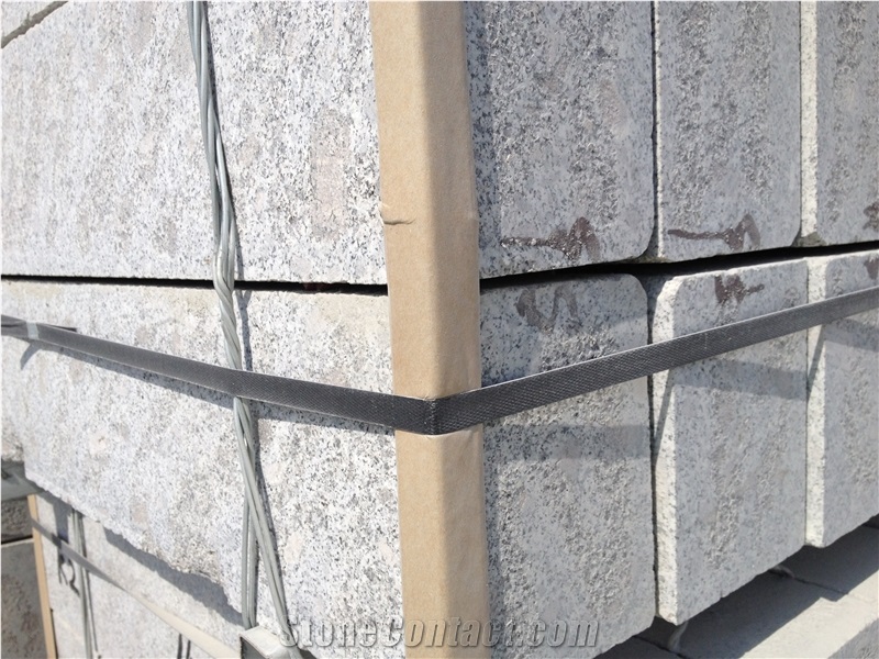 Road Side Stone Granite Grey Cheap G341 Bush Hammered
