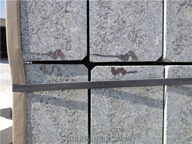 Road Side Stone Granite Grey Cheap G341 Bush Hammered