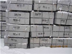 Road Stone Natural Light Grey G375 Granite Kerbstone
