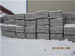 Road Stone Natural Light Grey G375 Granite Kerbstone