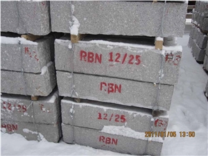 Road Stone Natural Light Grey G375 Granite Kerbstone
