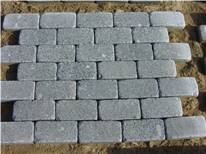 Tumbled G341 Light Grey Granite Pavers