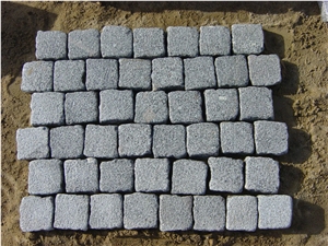 Tumbled G341 Light Grey Granite Pavers
