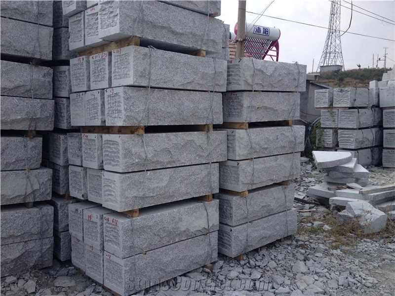 Wallstones Natural G341 Granite Mushroomed