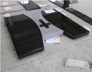 Shanxi Black Granite Monument,China Black Granite Tombstone,Black Granite Memorial